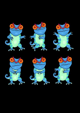 Funny Chameleon Gift Kids Lizard Reptile Chameleon