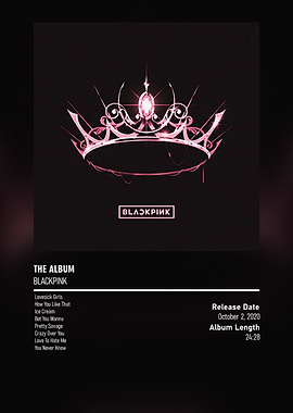 Blackpink The Album Cover