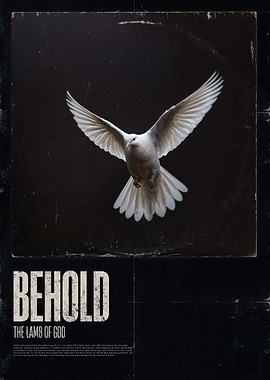 Behold the Lamb of God Poster