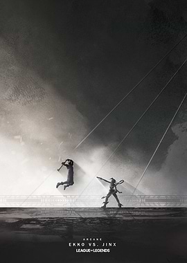 Ekko and Jinx: Arcane Showdown