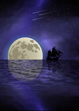 Moonlit waters