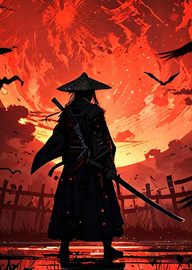 Samurai Warrior Landscape