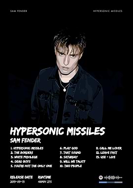 Sam Fender Hypersonic Missiles Album