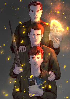 Eugene Sledge, Robert Leckie, John Basilone - The Pacific