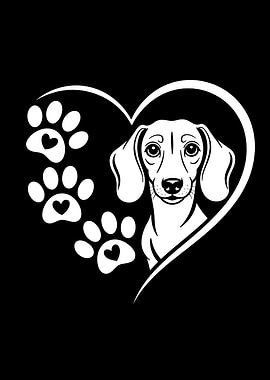 Dachshund Love Dachshund