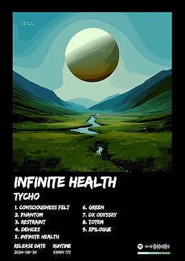 Tycho Infinite Health Album Cover