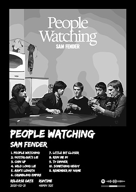 People Watching Sam Fender Album