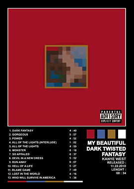 kanye west My Beautiful Dark Twisted Fantasy Album