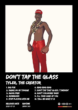 Tyler the Creator Don't Tap The Glass album cover