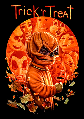 Trick 'r Treat Halloween Illustration