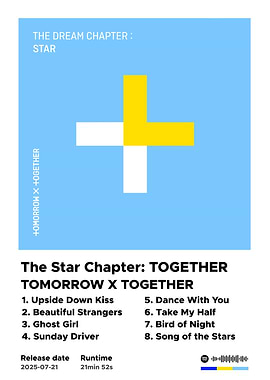 Tomorrow X Together The Star Chapter Album Cover