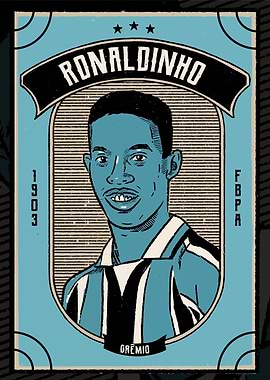 Football Player Soccer Grêmio Illustration