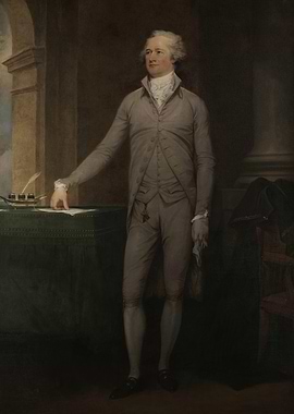 Alexander Hamilton Portrait by John Trumbull