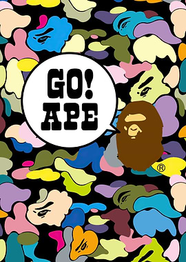 Go! Ape Camouflage Pattern