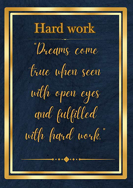 Inspirational Hard Work Quote