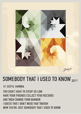 Gotye Somebody That I Used To Know Album