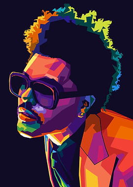 The Weeknd Pop Art