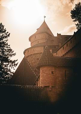 Medieval Castle Tower Architecture