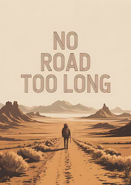 No Road Too Long Desert Walker