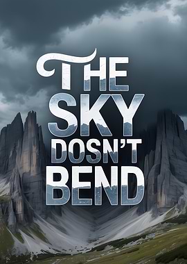 The Sky Doesn't Bend Landscape
