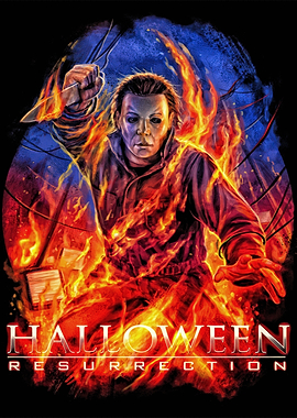 Halloween Resurrection Michael Myers Poster