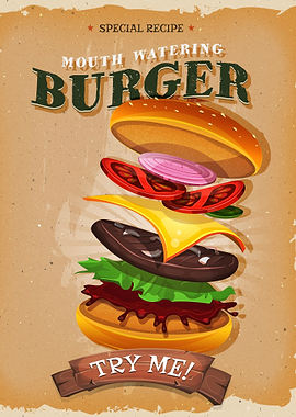 Mouth Watering Burger Special Recipe