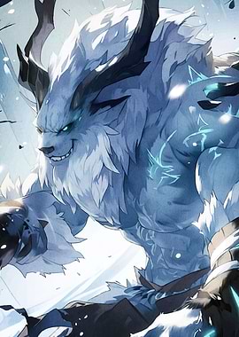 Fantasy Yeti Monster