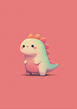 Cute Kawaii Dinosaur