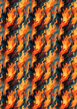 Abstract Fire Pattern