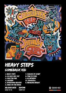 Comeback Kid Heavy Steps Album Art
