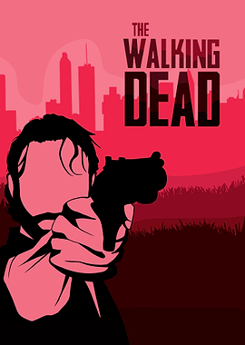 The Walking Dead Minimalist Poster