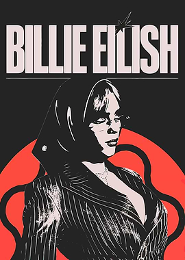 Billie Eilish Portrait Art