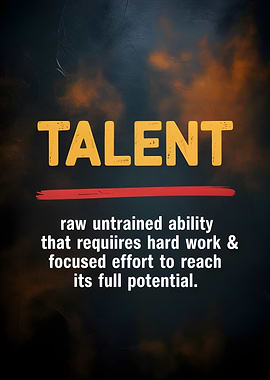 Talent: Raw Untrained Ability