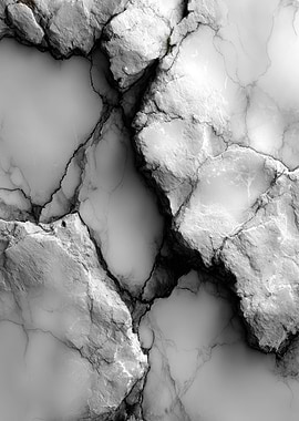 Monochrome Marble Texture