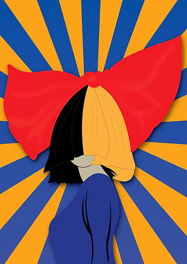 Sia Pop Art Illustration
