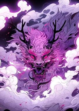 Purple Dragon Clouds