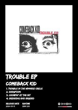 Comeback Kid Trouble EP Cover