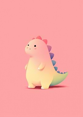 Cute Kawaii Dinosaur