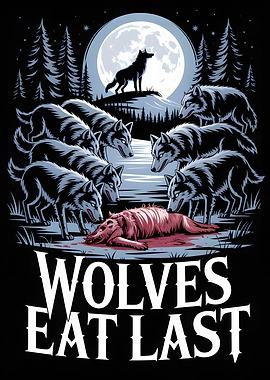 Wolves Eat Last Graphic Art