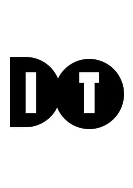 Black and White 'DO IT' Graphic