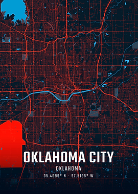Oklahoma City Map