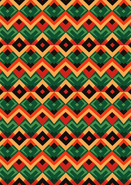 Colorful Geometric Pattern