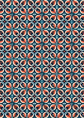 Retro Floral Pattern