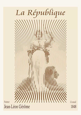 La République by Jean-Léon Gérôme