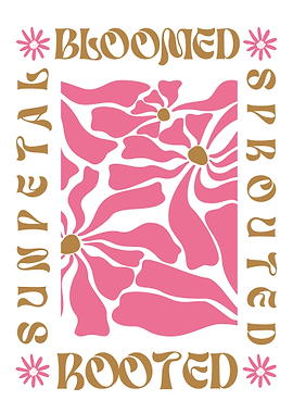 Sunpetal Bloom Retro Floral Boho Summer