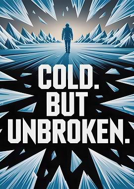 Cold But Unbroken: Winter Landscape