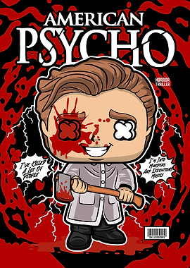 American Psycho Funko Pop Art