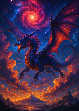 Dragon in a Cosmic Landscape