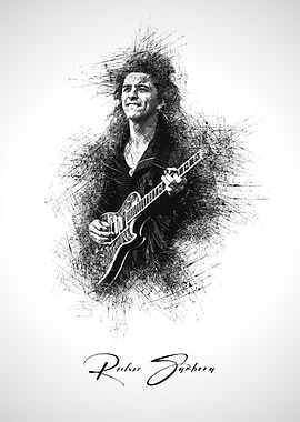 Richie Sambora Guitar Sketch