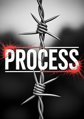 Process Barbed Wire Graphic